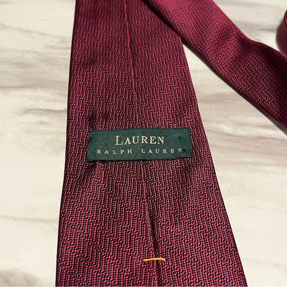 Ralph Lauren 100% Silk Tie - Picture 4 of 5